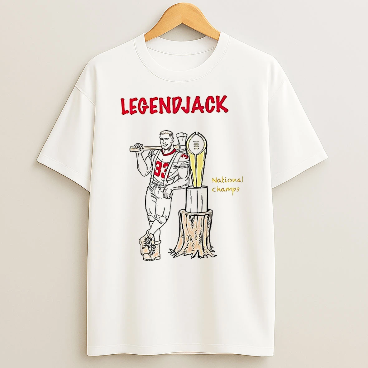Legend Jack Ohio State Buckeyes National Championship T Shirt