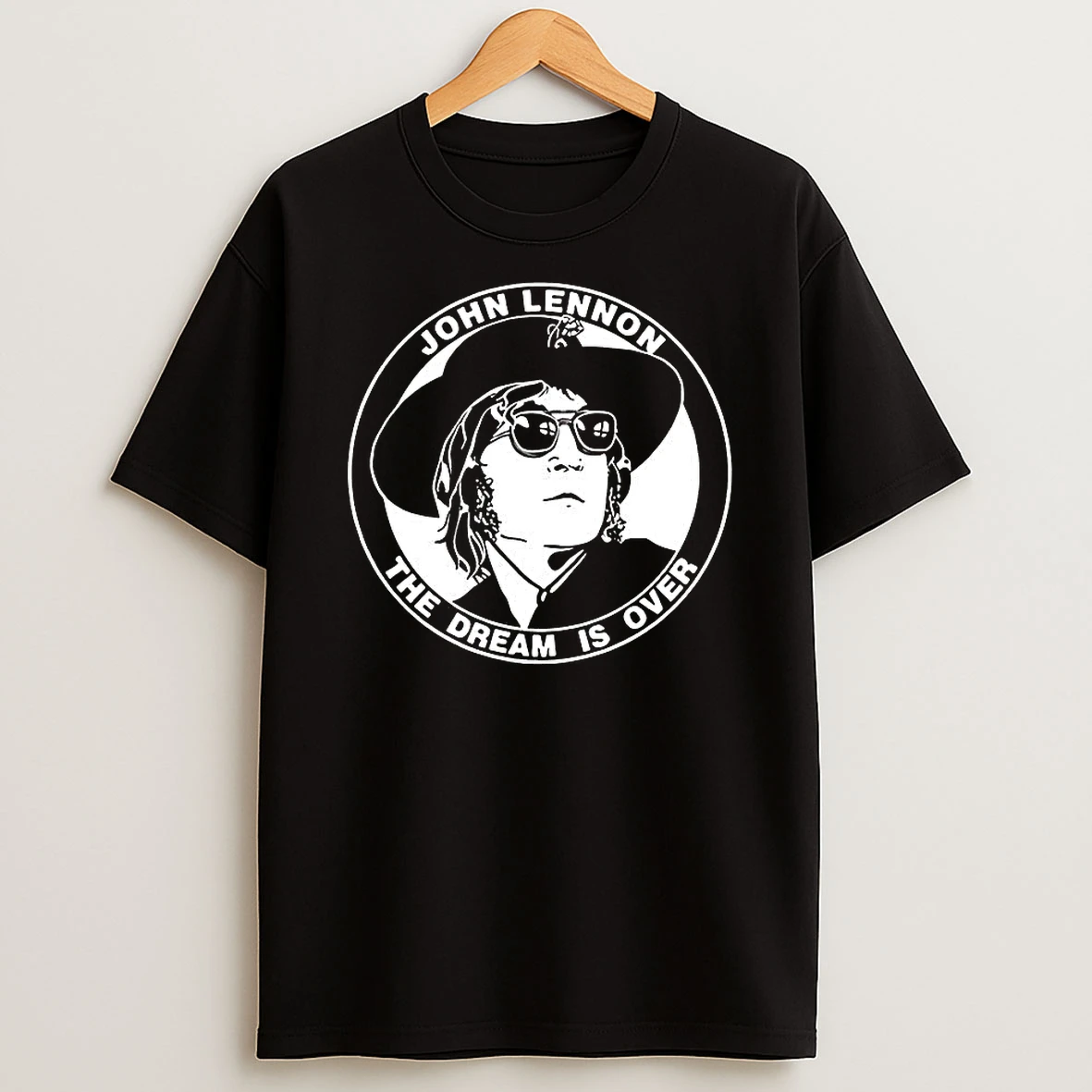 Lennon The Dream Is Over Logo Tribute T Shirt