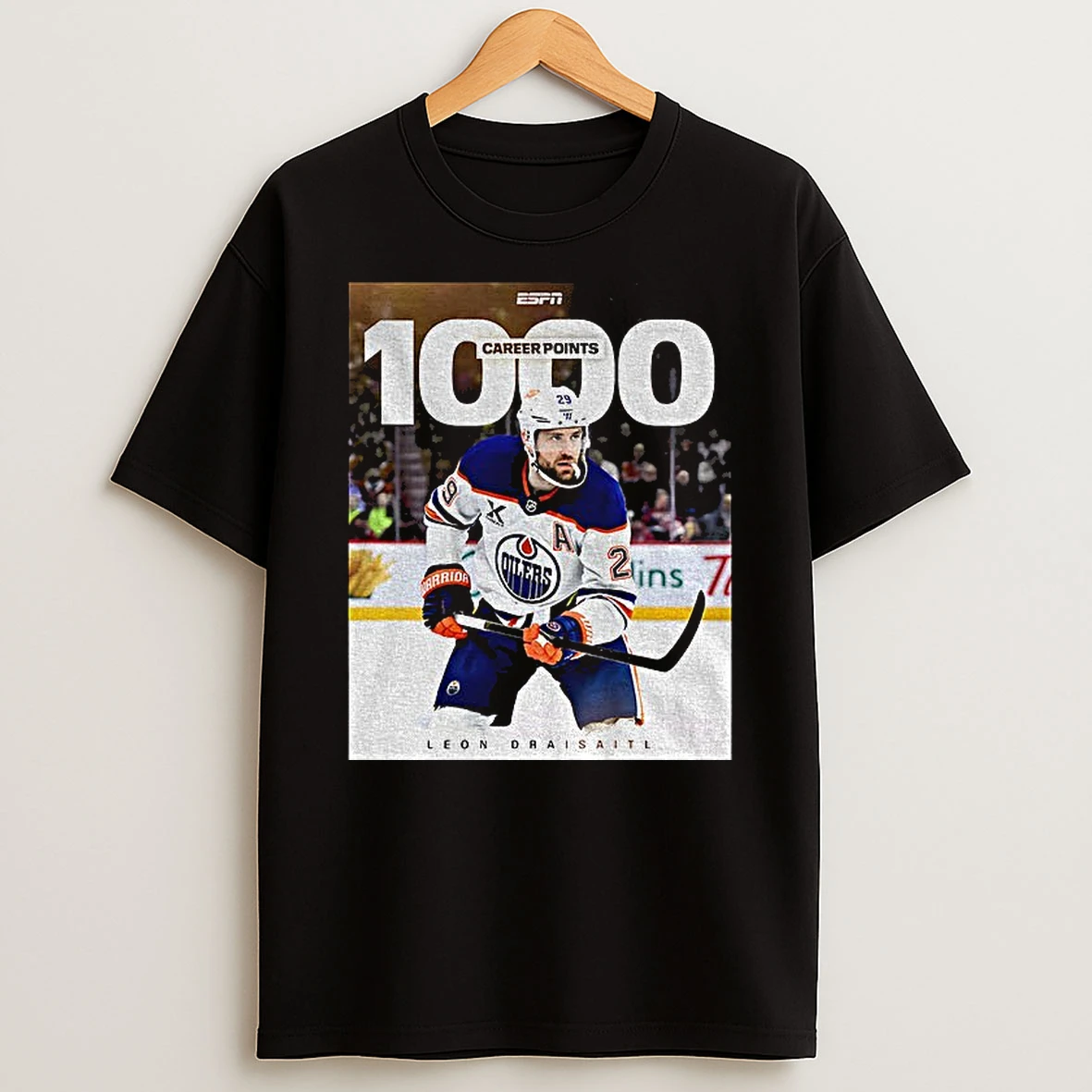Leon Draisaitl Hits The 1 000 Point Milestone T Shirt