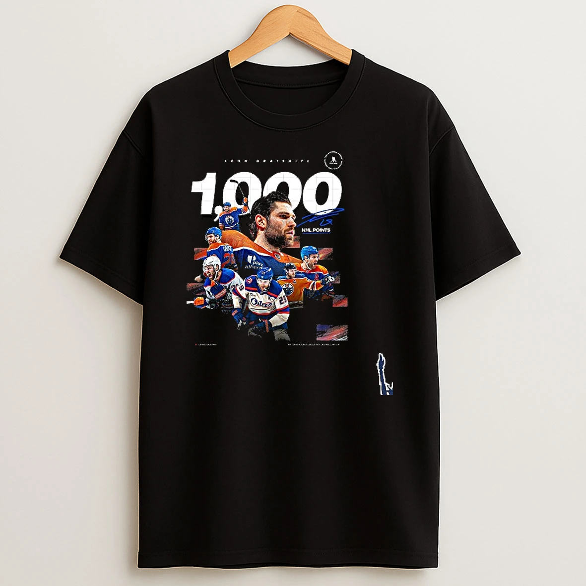 Leon Draisaitl On 1000 Nhl Career Points T Shirt