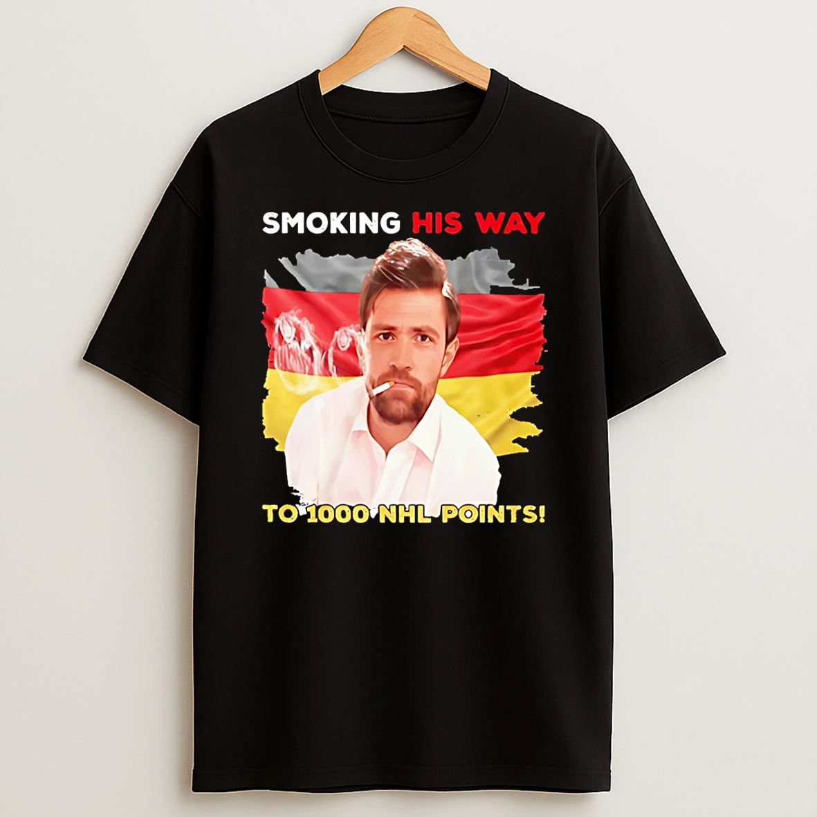 Leon Draisaitl Smocking His Way To 1000 Points T Shirt
