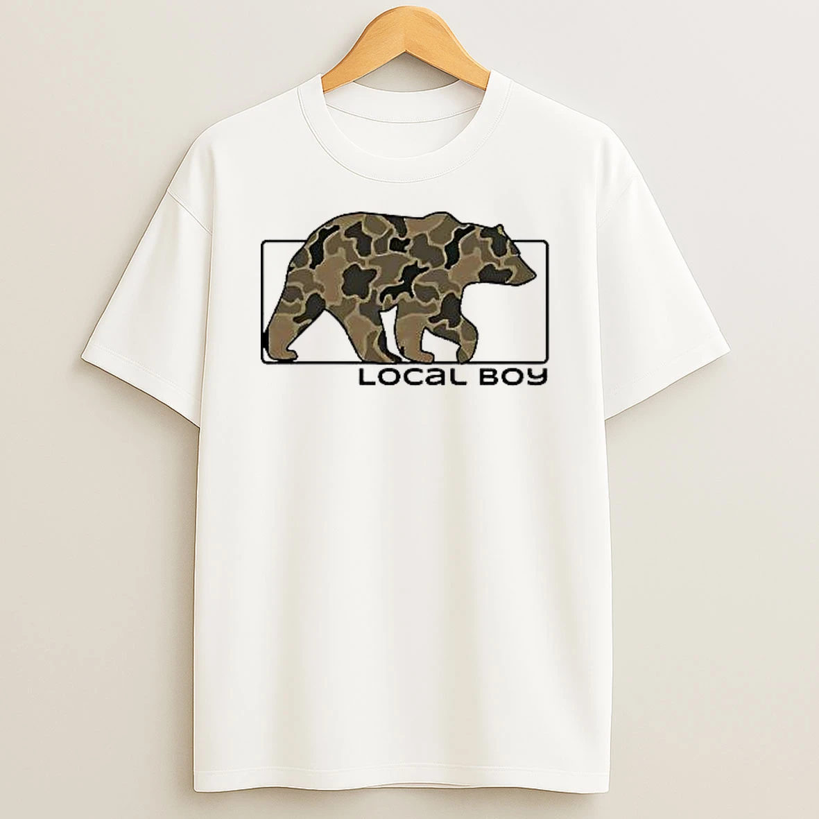 Leopard Bear Cool Local Boy T Shirt