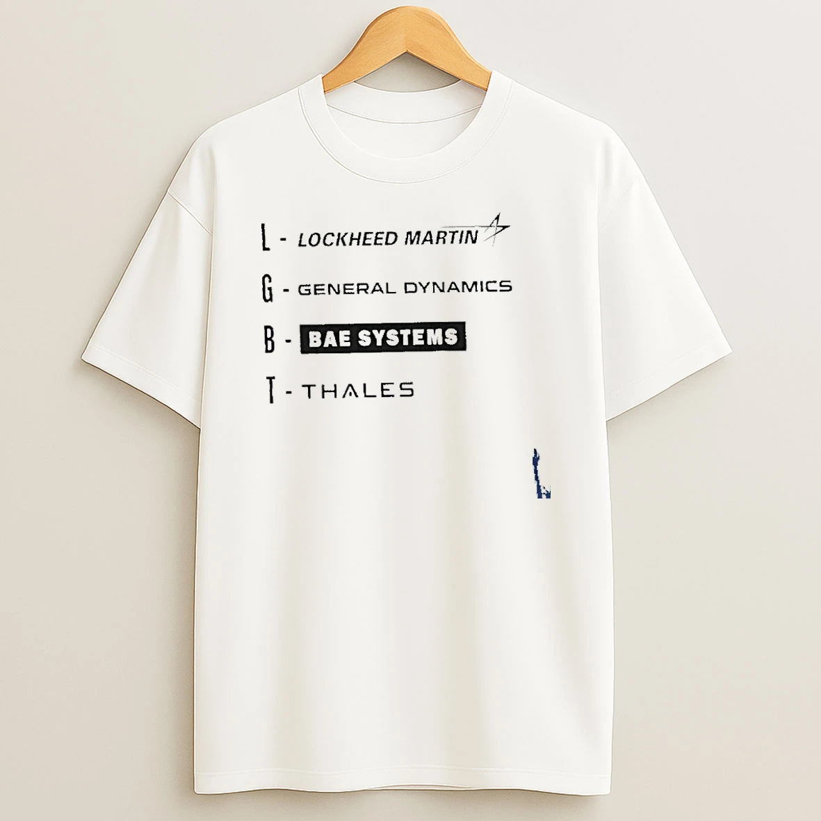 Lgbt Lockheed Martin General Dynamics Bae Systems Thales T Shirt