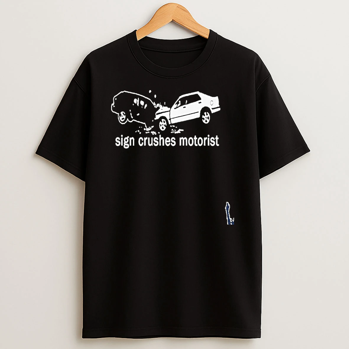 Liam Mc Cay Sign Crushes Motorist Inside Out T Shirt
