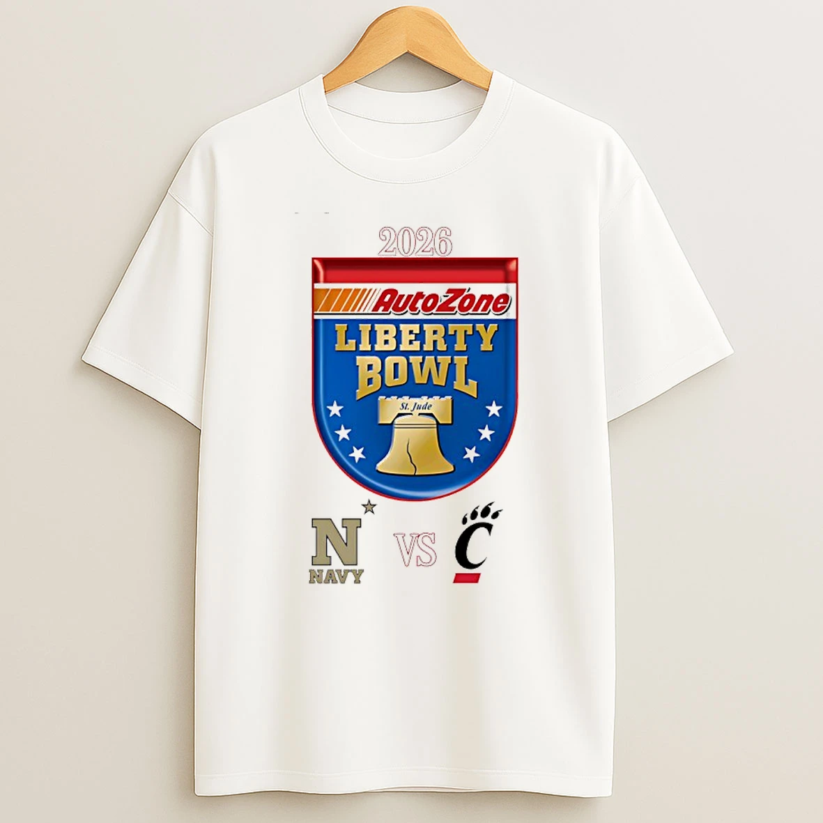 Liberty Bowl 2026 Navy Vs Cincinnati T Shirt