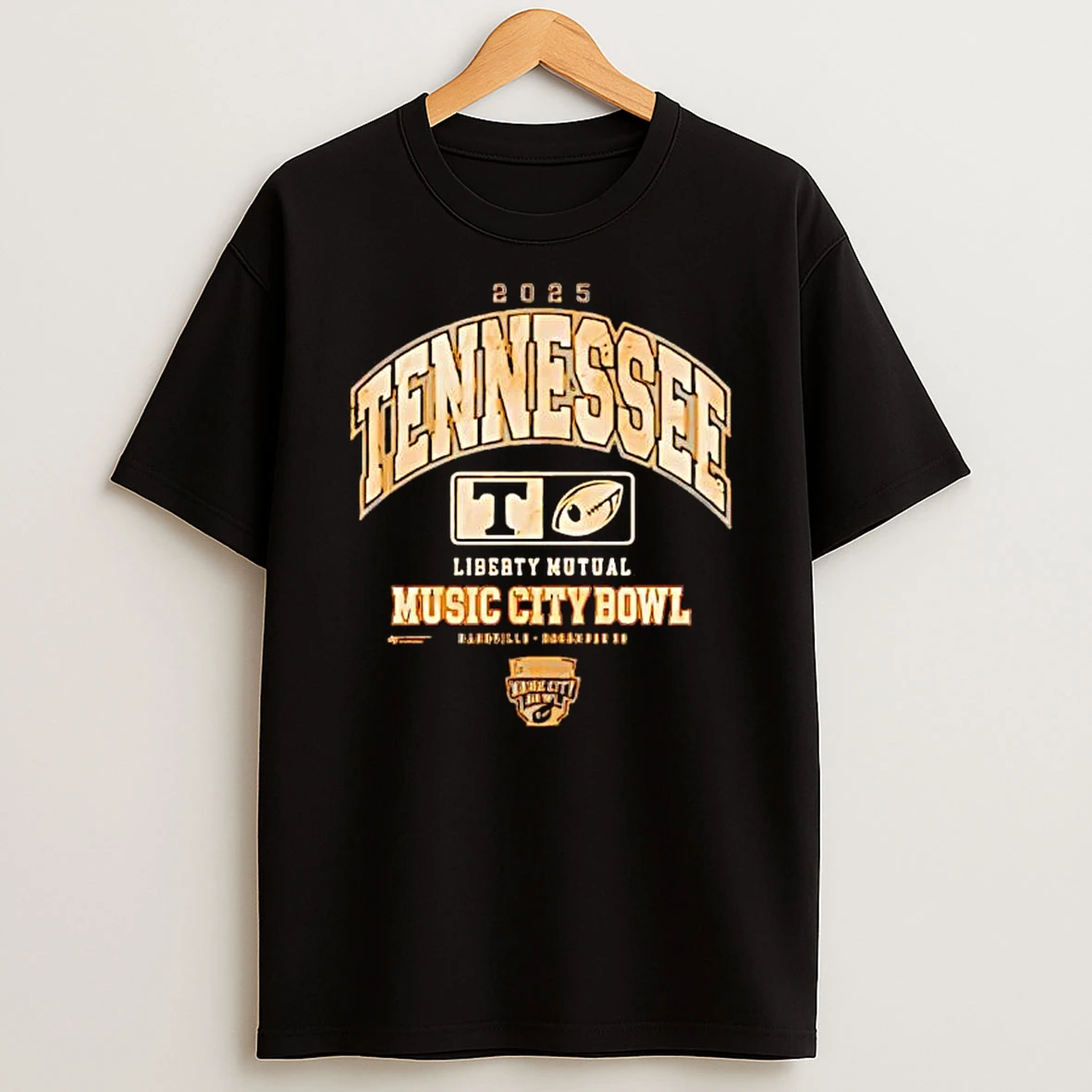 Liberty Mutual Music City Bowl Tennessee 2025 T Shirt