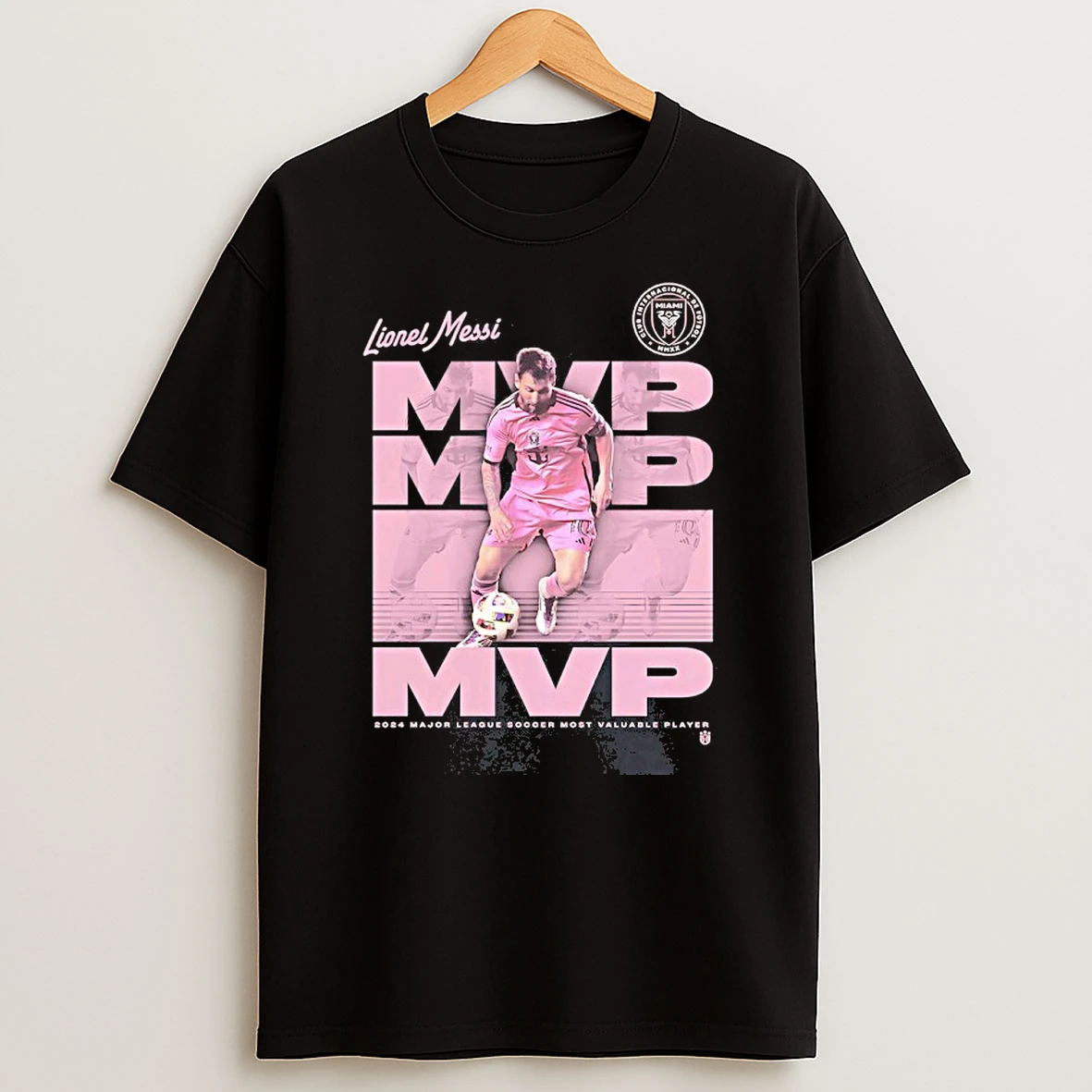 Lionel Messi Inter Miami Cf 2025 Mls League Mvp T Shirt