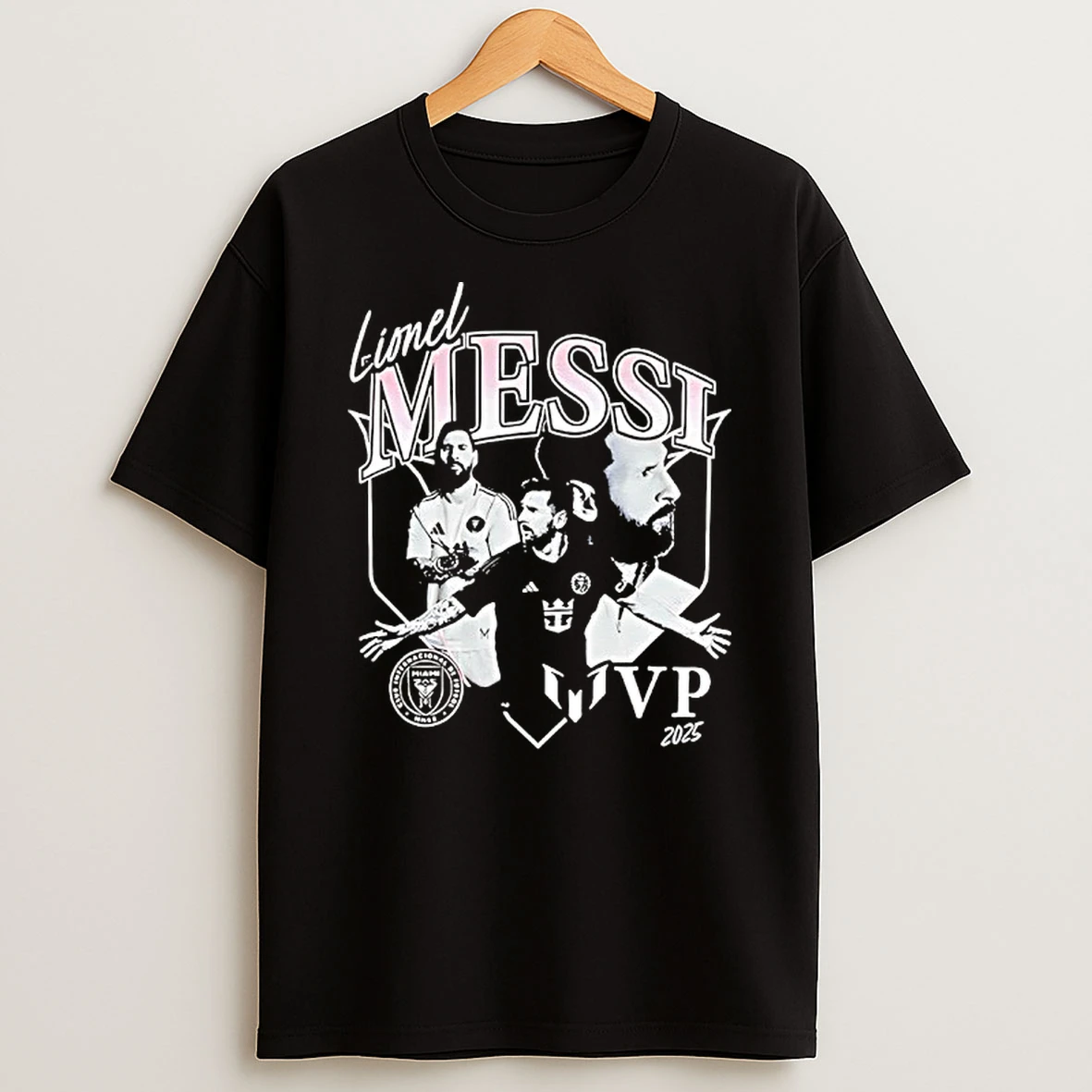 Lionel Messi Mvp Inter Miami Cf 2025 Graphic T Shirt