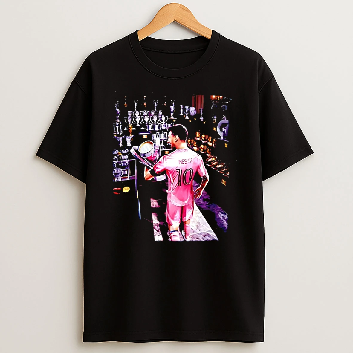 Lionel Messi And Cup Miami Cf 2025 Mls Cup Champions T Shirt