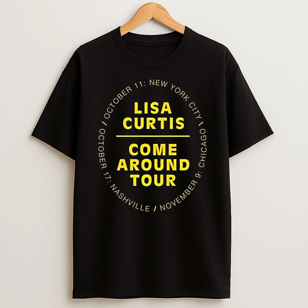 Lisa Curtis Come Around Tour T Shirt