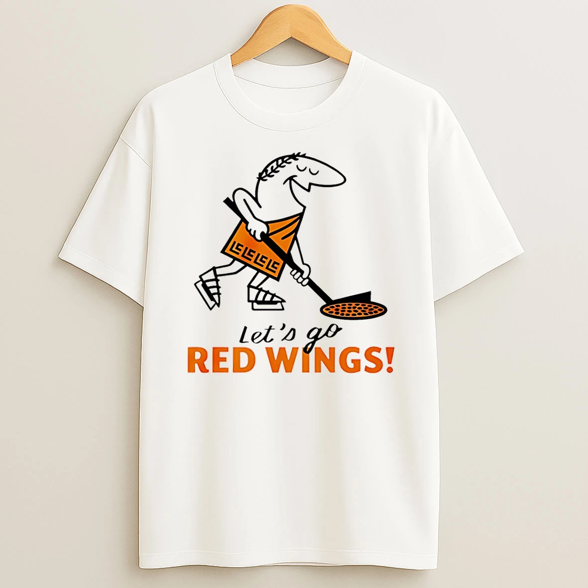 Little Caesars Lets Go Red Wings All Season T Shirt