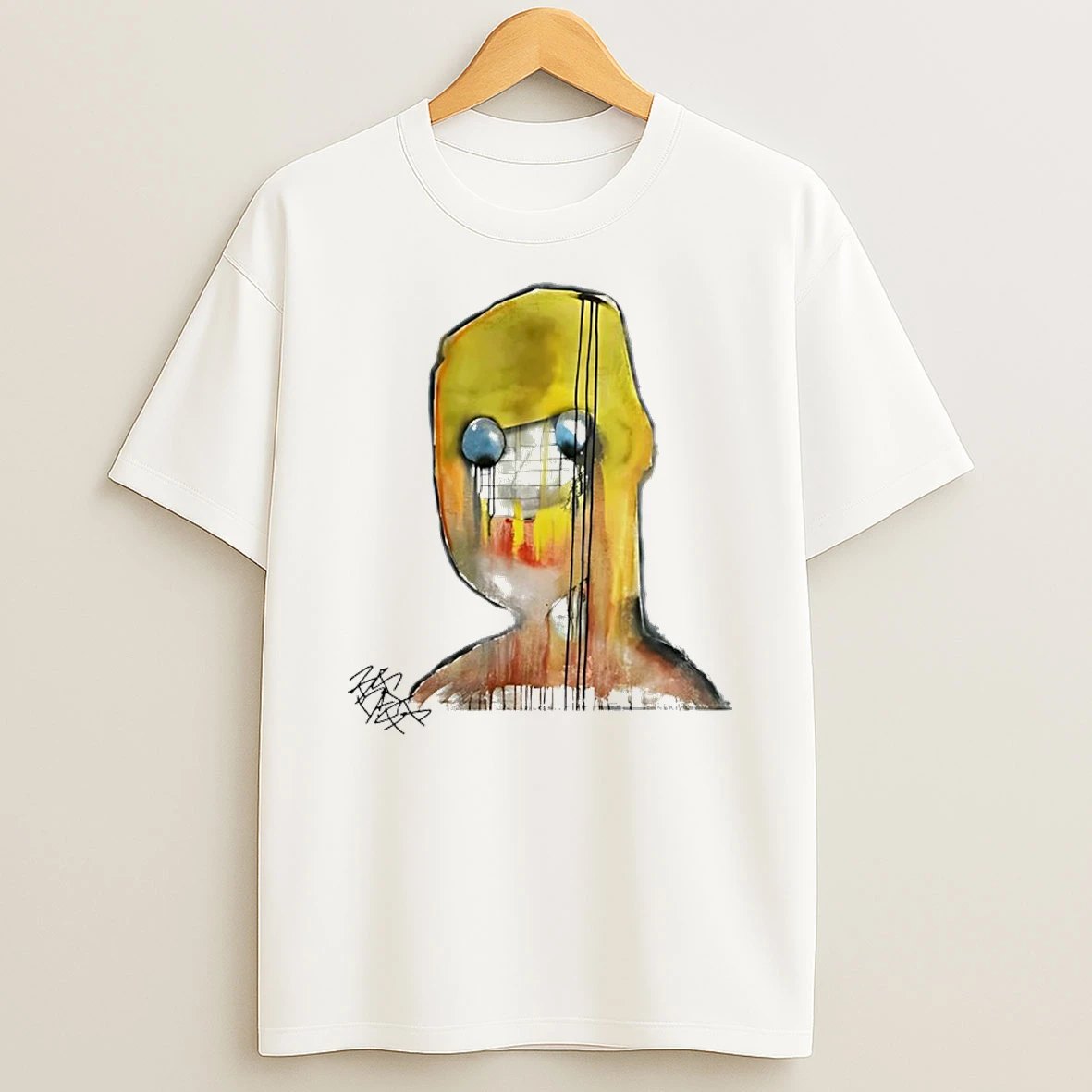Lonely At The Top Caricature T Shirt