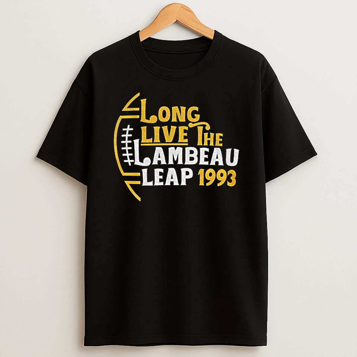 Long Live The Lambeau Leap 1993 Green Bay Packers Christmas T Shirt