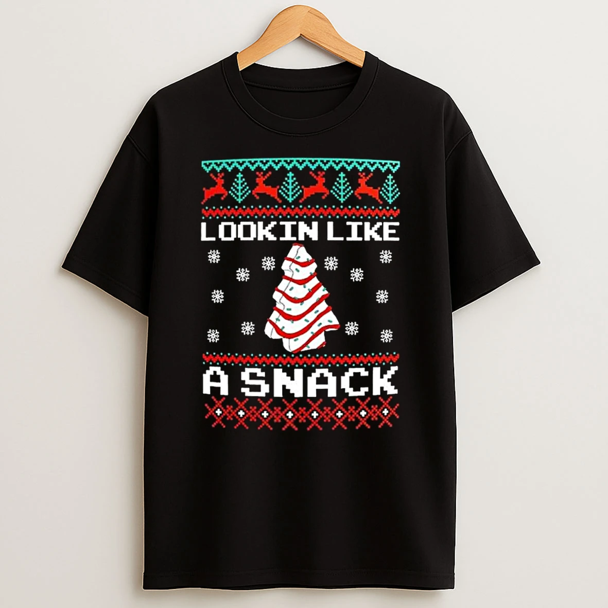 Looking Like A Snack Christmas T Shirt