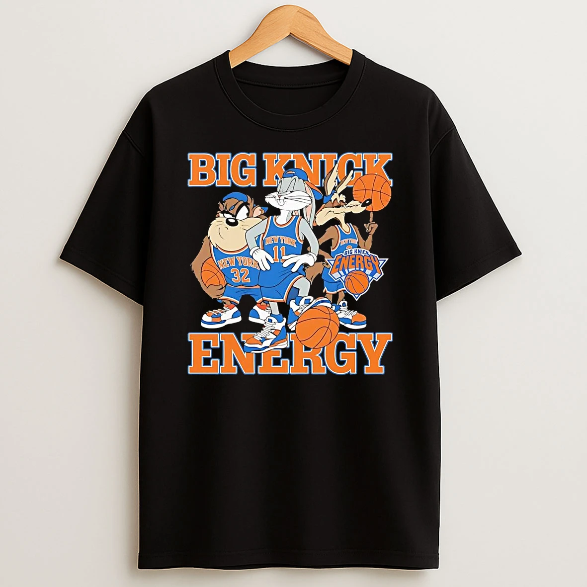 Looney Tunes Big Knick Energy New York Knicks T Shirt