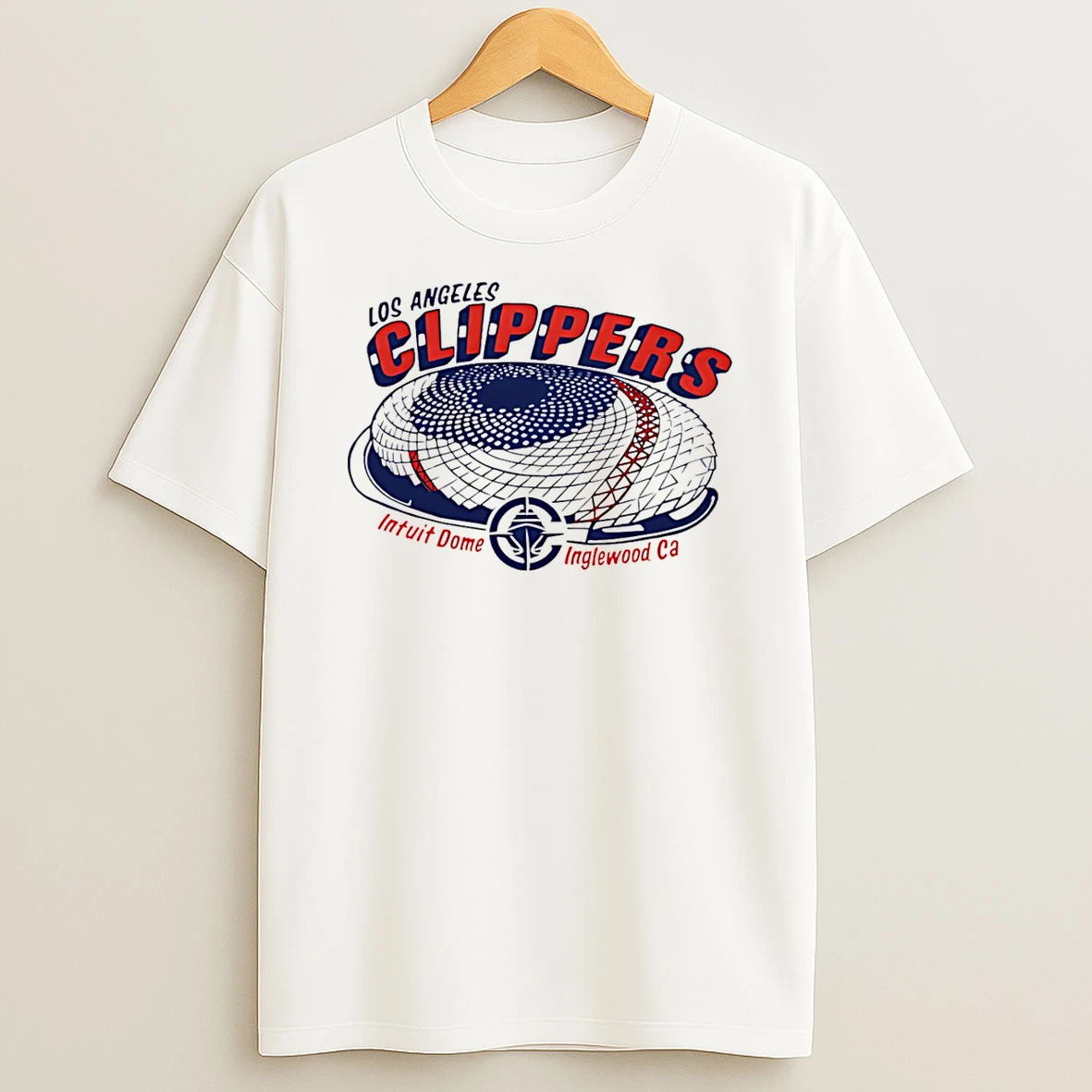 Los Angeles Clippers Intuit Dome Graphic T Shirt