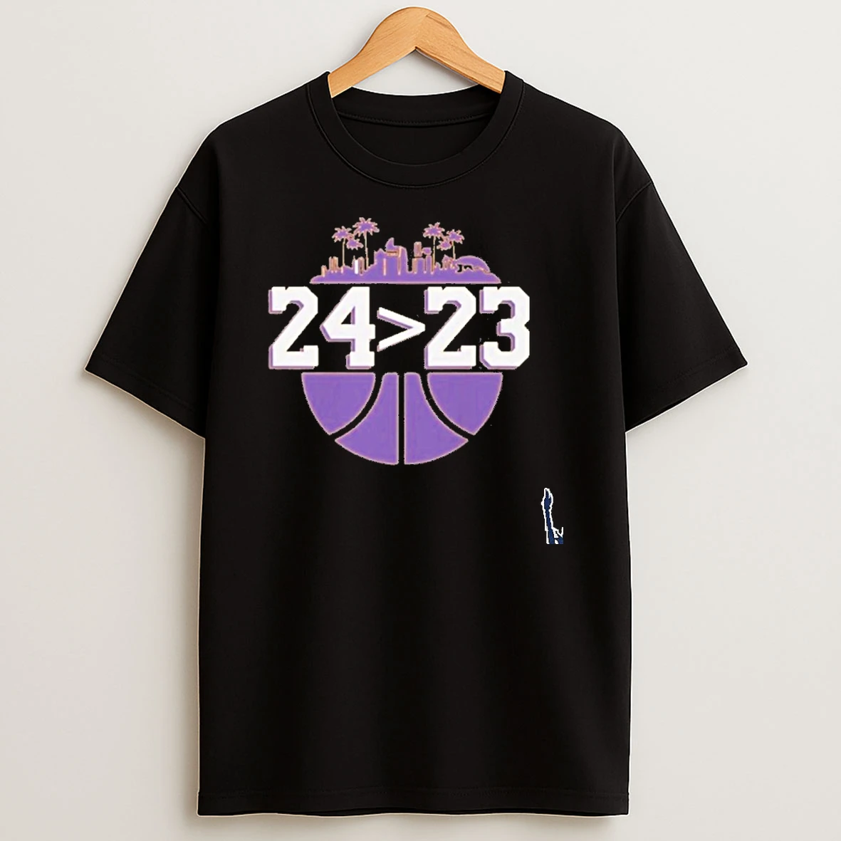 Los Angeles Lakers Kobe 24 Over 23 Lebron T Shirt