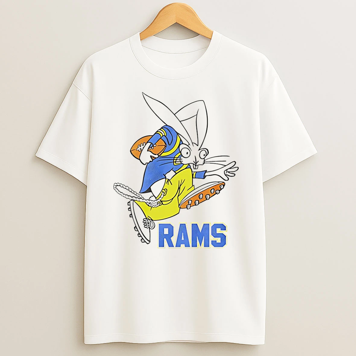 Los Angeles Rams X Blink 182 Cartoon T Shirt