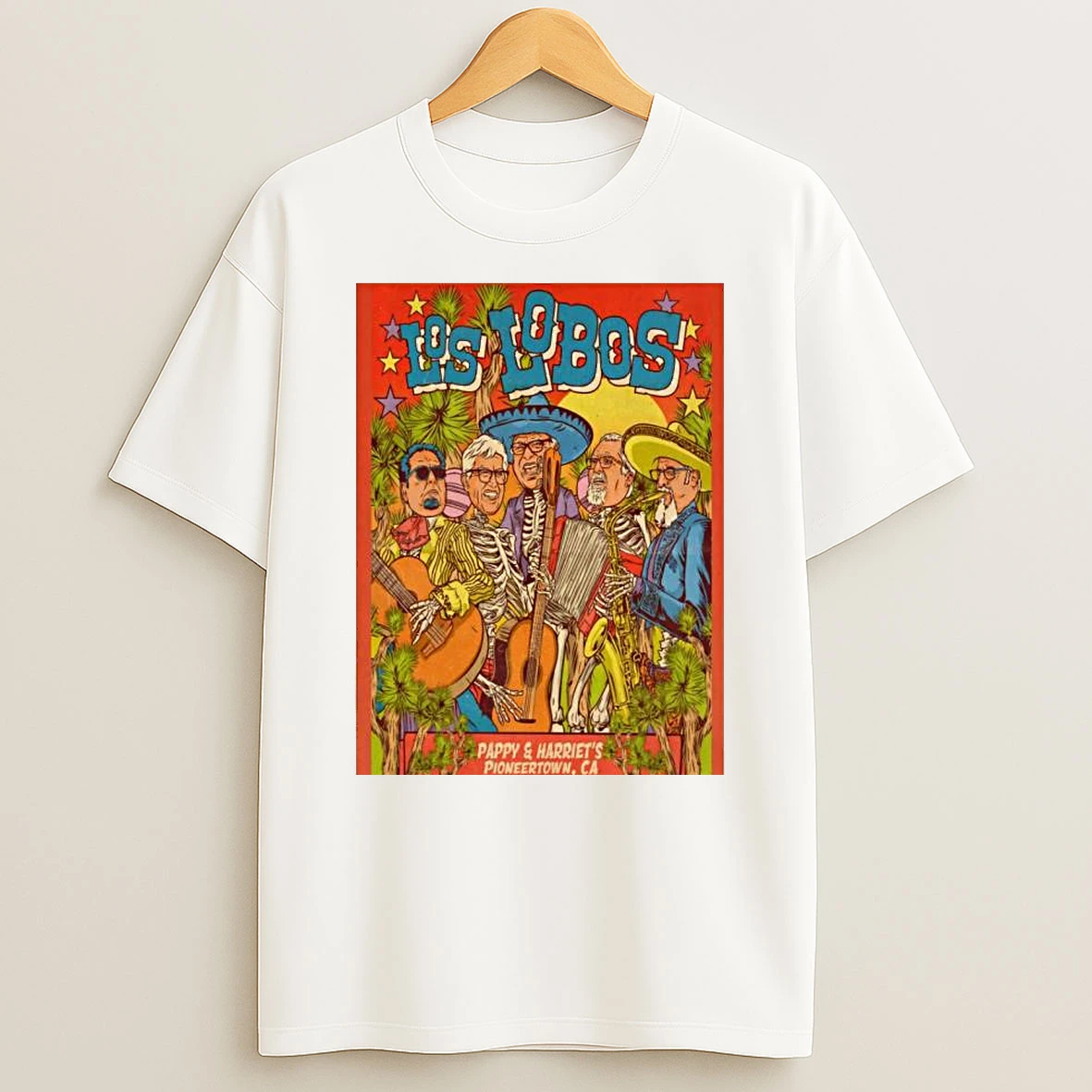 Los Lobos Event Pioneertown On Dec 6 2025 T Shirt