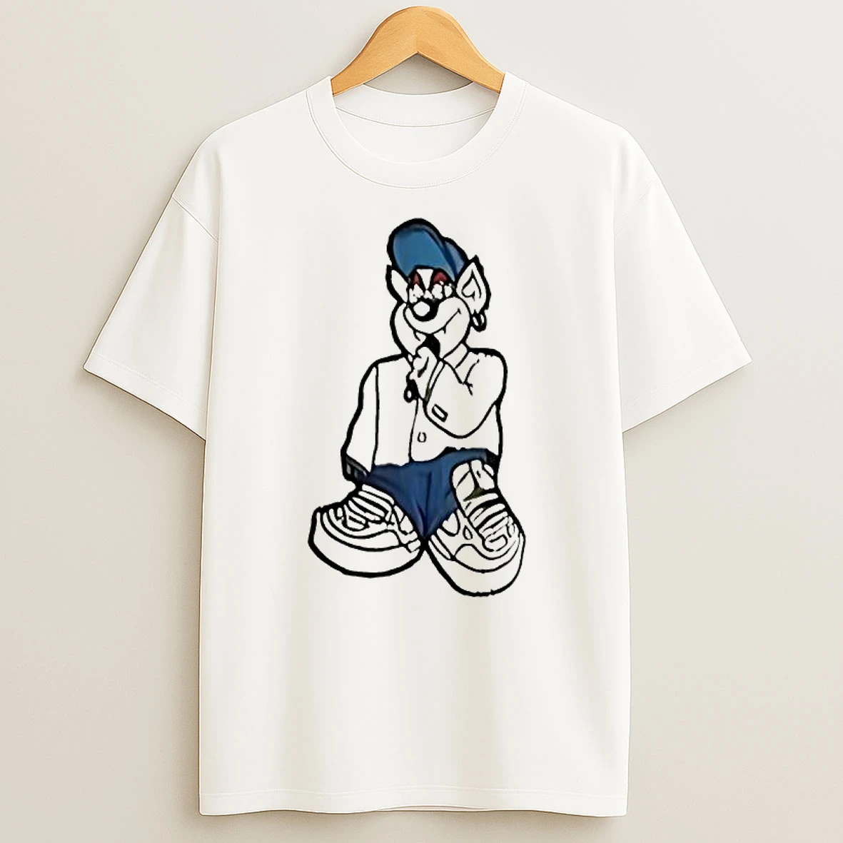 Louis Vuitton Singer Bear Graphic T Shirt