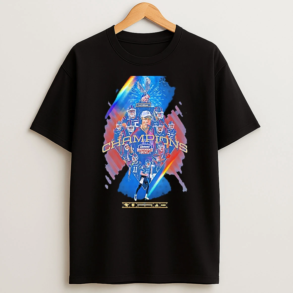 Louisiana Tech Bulldogs Independence Bowl Champions 2025 T Shirt