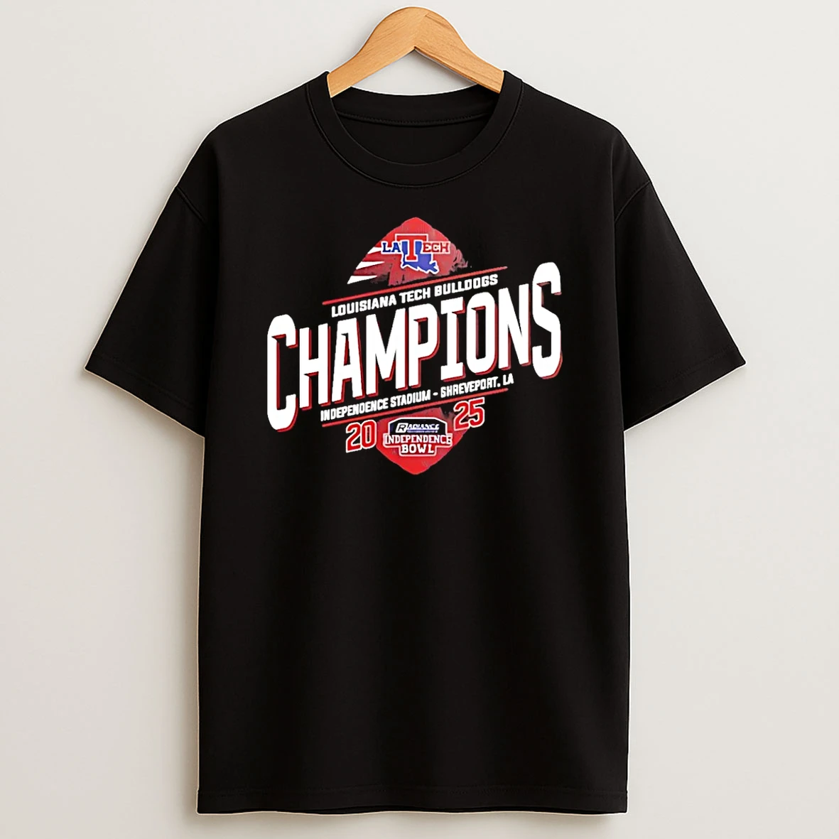 Louisiana Tech Bulldogs Won Independence Bowl Champions 2025 Classic T Shirt