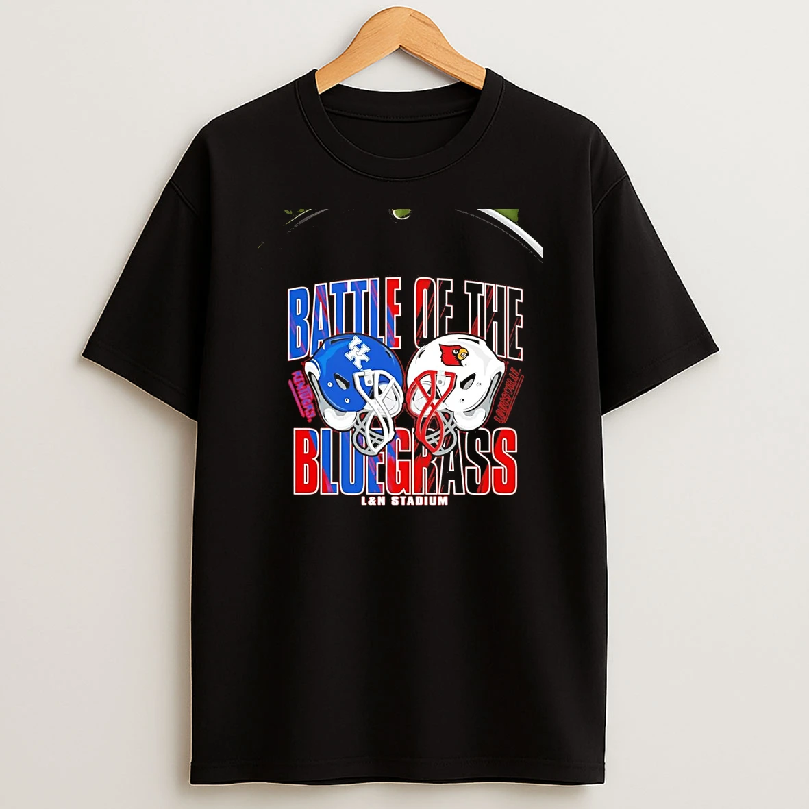 Louisville Cardinals Vs Kentucky Wildcats Battle Of The Bluegrass Chriast T Shirt