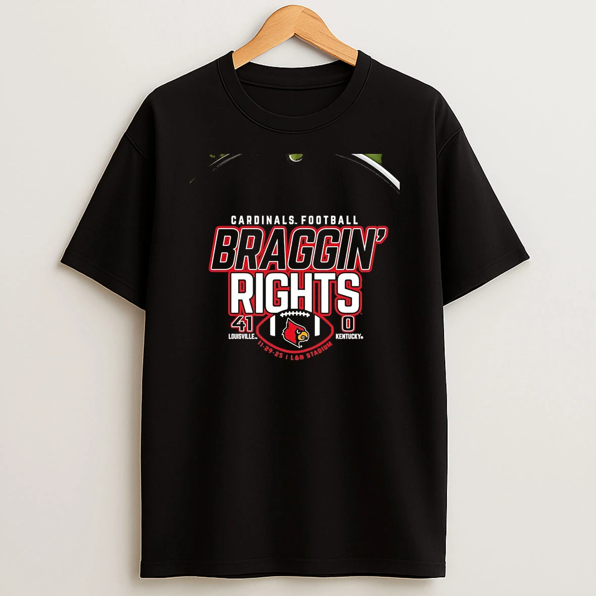 Louisville Cardinals Win Kentucky 2025 Braggin Rights Chriast T Shirt
