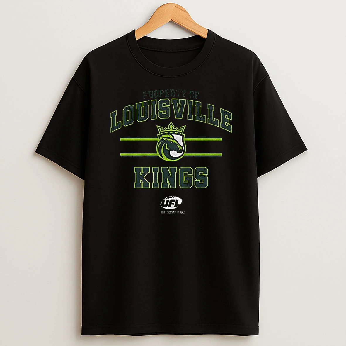 Louisville Kings American Indoor Football Property Of Louisville Kings T Shirt