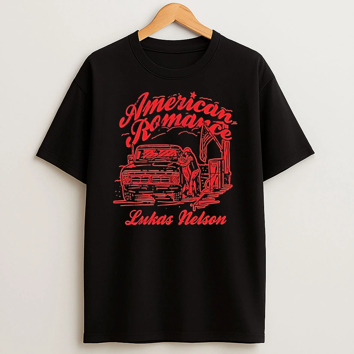 Lukas Nelson American Romance Tour 2025 T Shirt