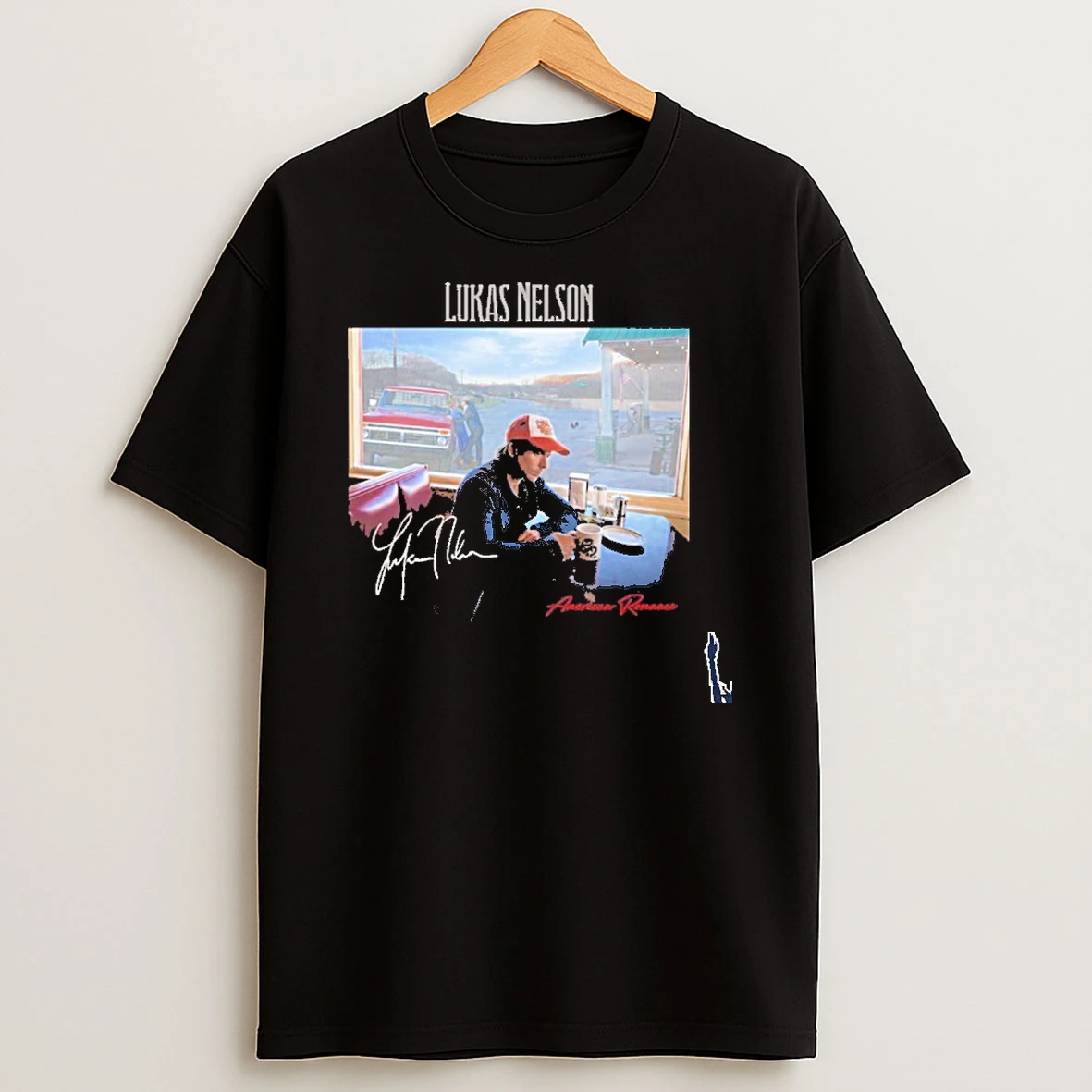 Lukas Nelson American Romance Vinyl T Shirt