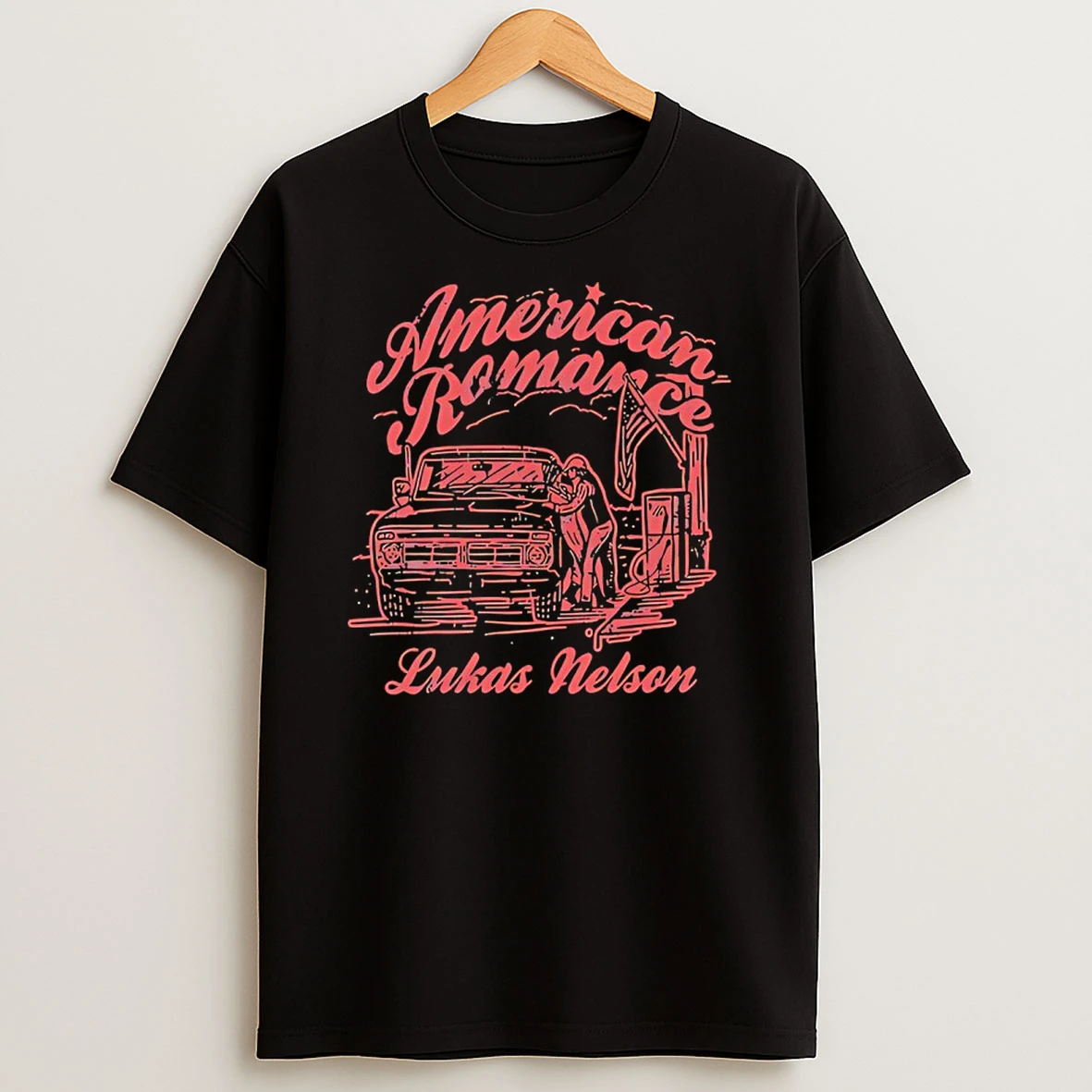 Lukas Nelson American Romance Tour 2025 Grammy Winning American Singer T Shirt