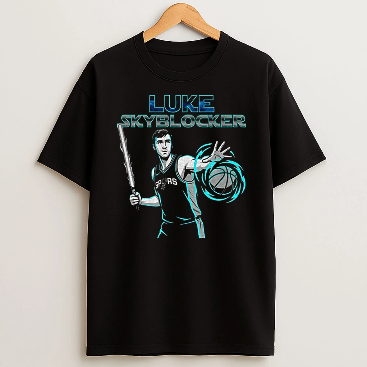 Luke Kornet San Antonio Spurs Basketball Nba Luke Skyblocker T Shirt