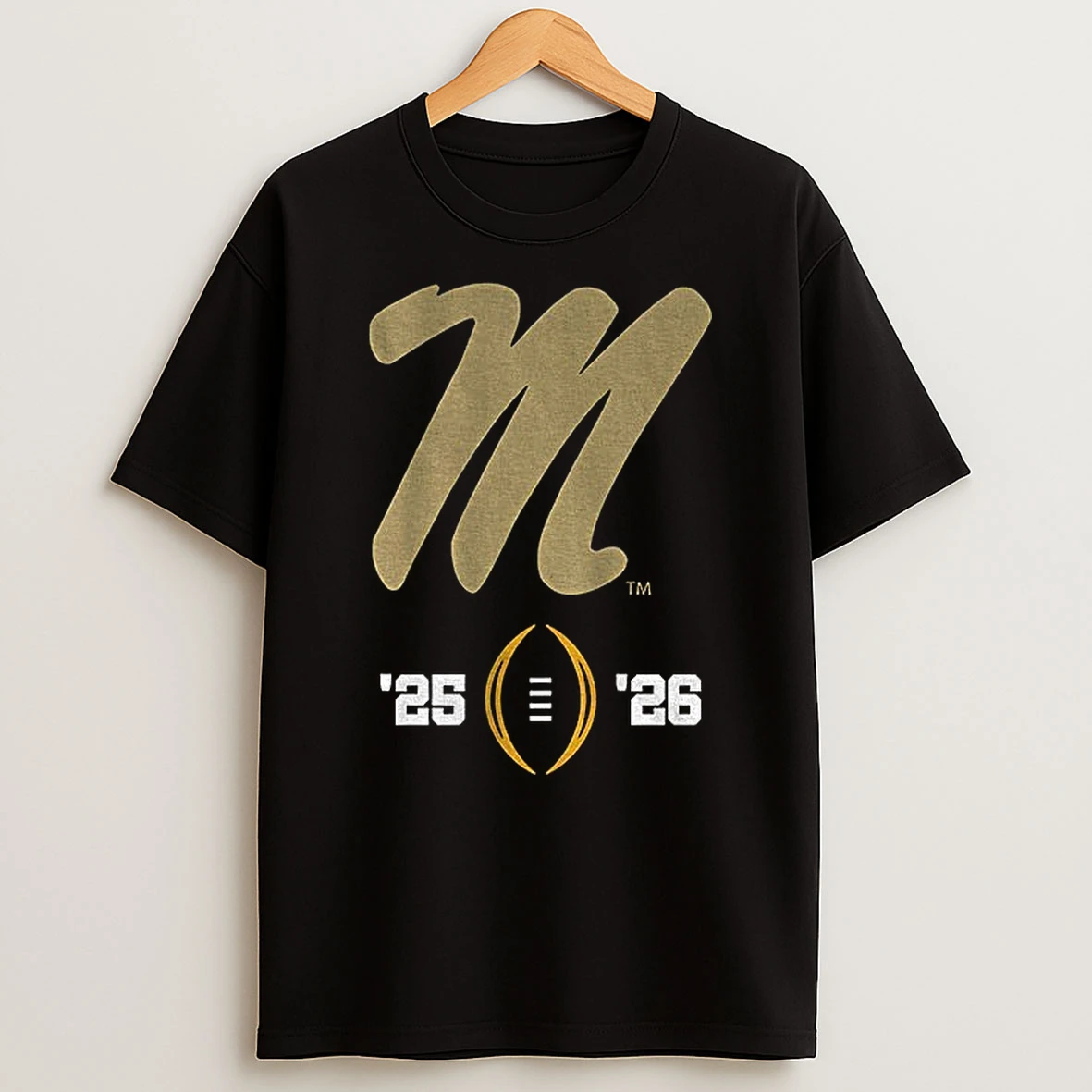M Ole Miss Rebels Football 2025 26 College Football Playoff T Shirt