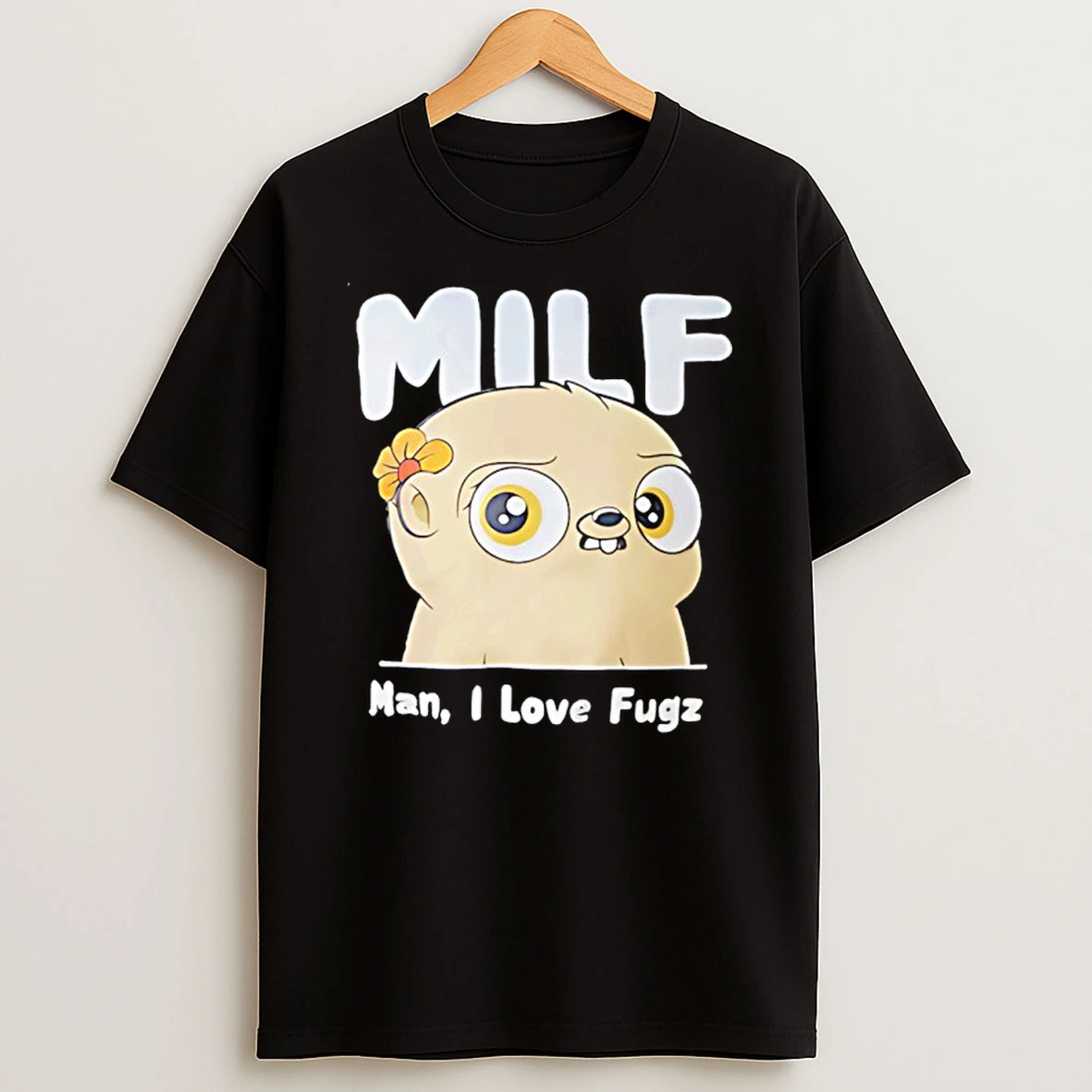 Milf Man I Love Fugz Cartoon T Shirt