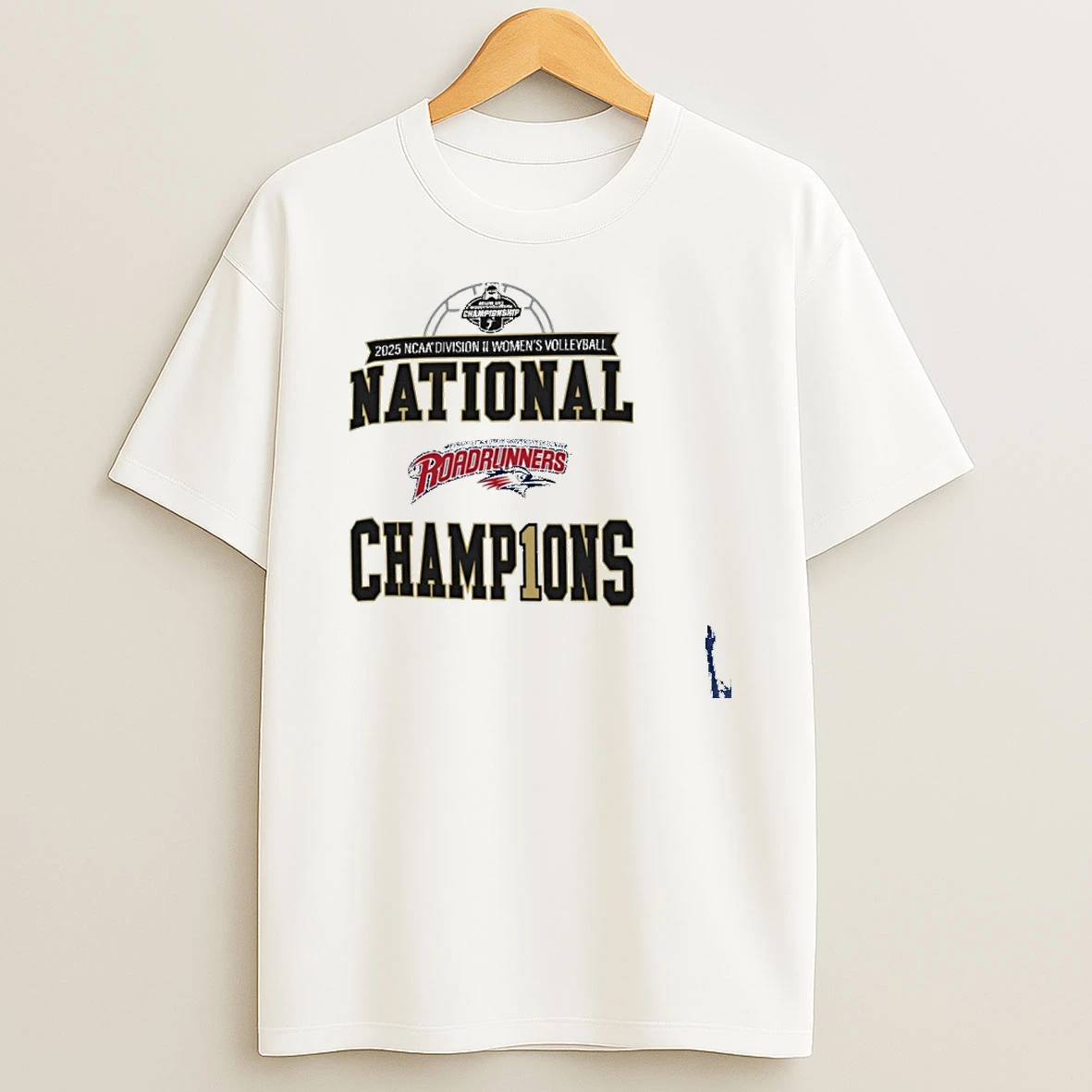 Msu Denver Roadrunners 2025 Ncaa Division Ii Womens Volleyball National Champions T Shirt