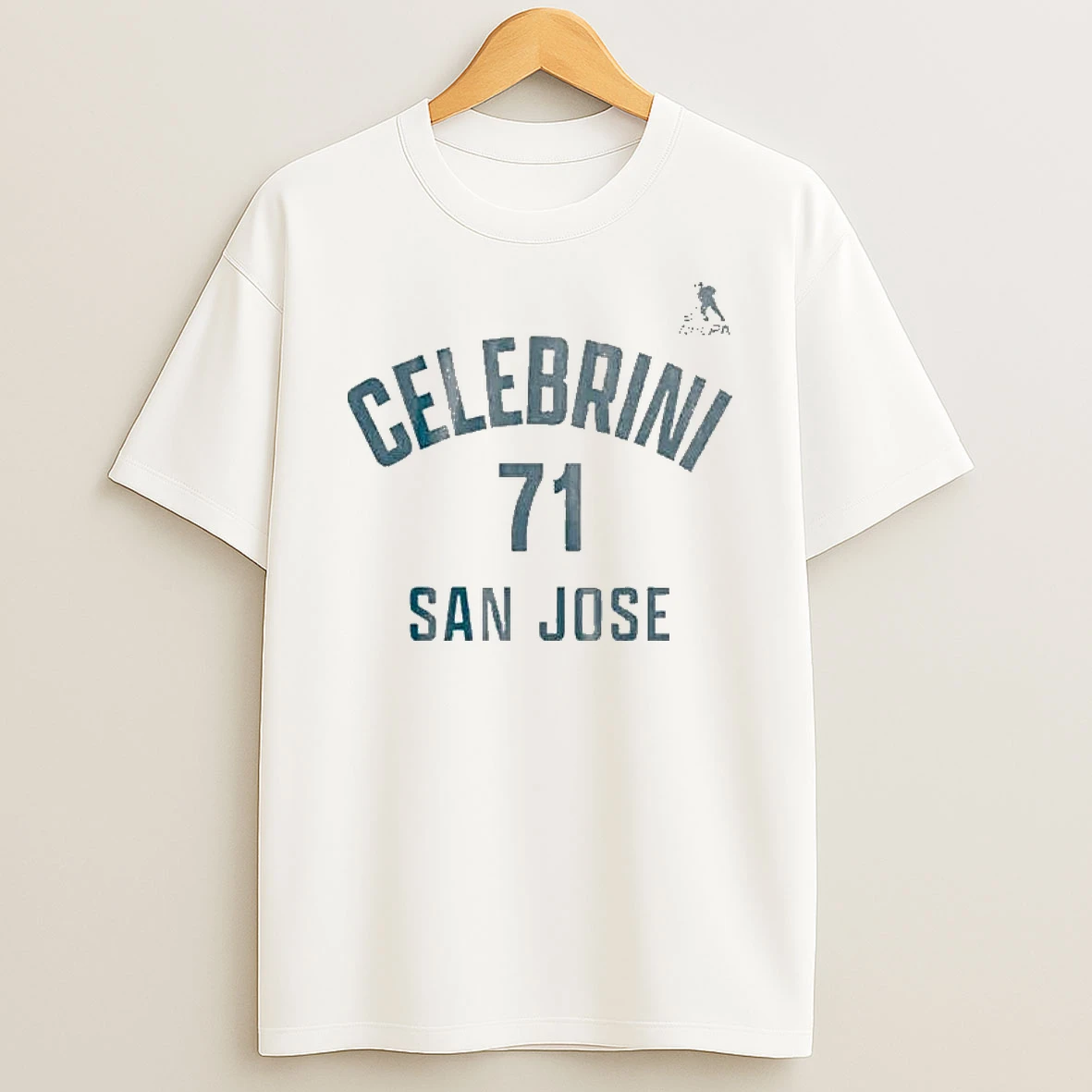 Macklin Celebrini San Jose Name Number T Shirt