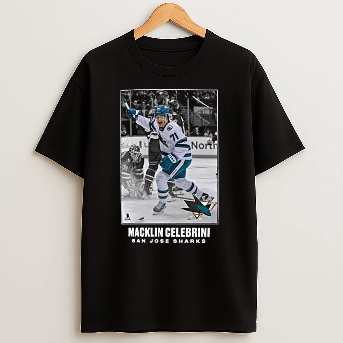 Macklin Celebrini San Jose Sharks Nhl Moments Legacy T Shirt