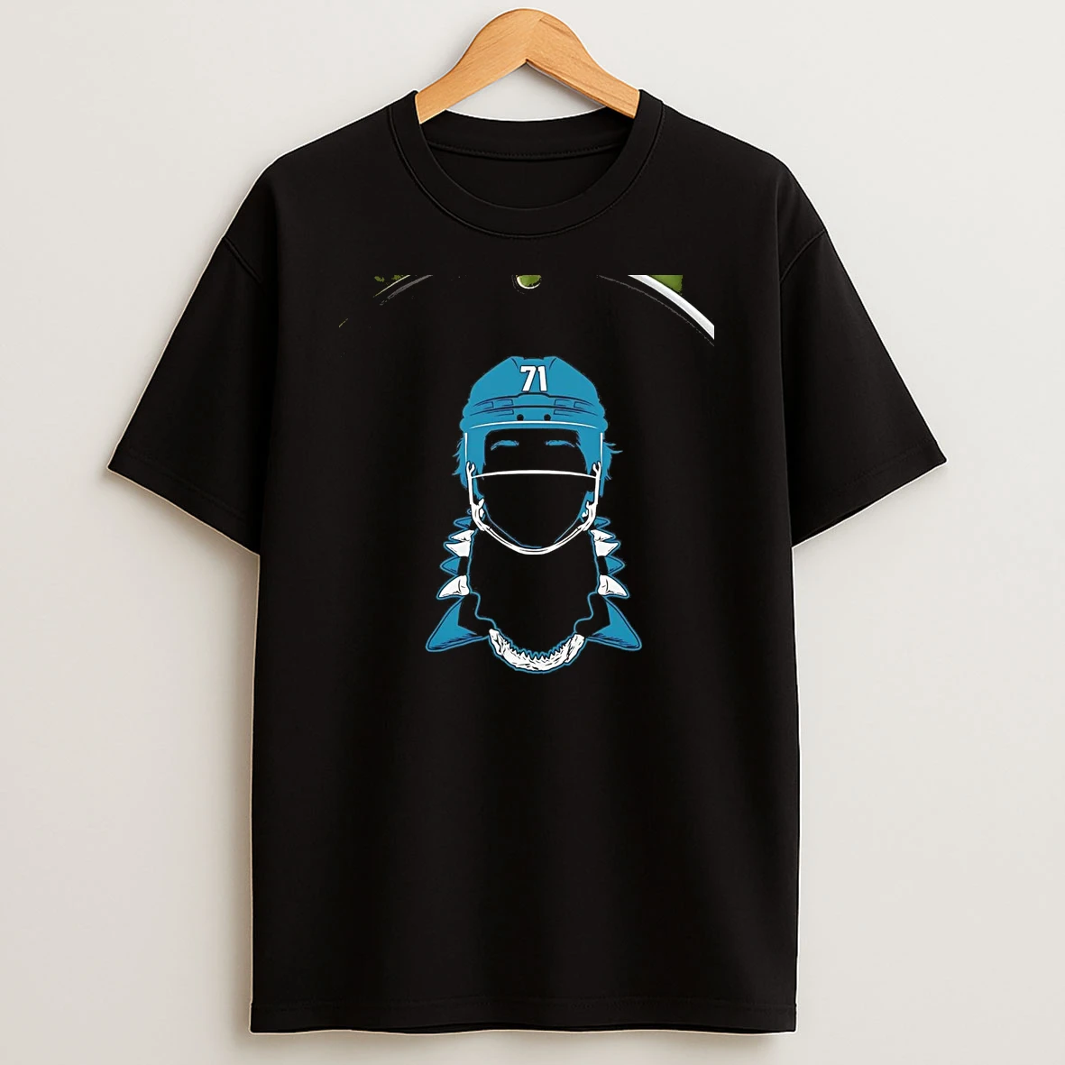 Macklin Celebrini Tooth Necklace Silhouette San Jose Sharks Christmas Chriast T Shirt