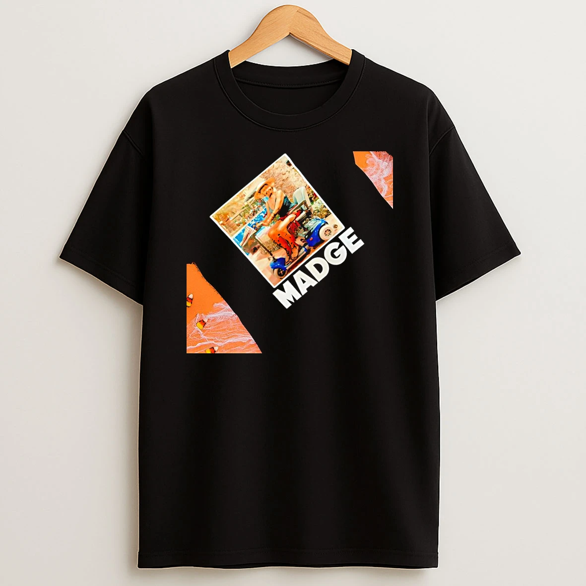 Madge Harvey Benidorm Sitcom Image Retro Womens T Shirt