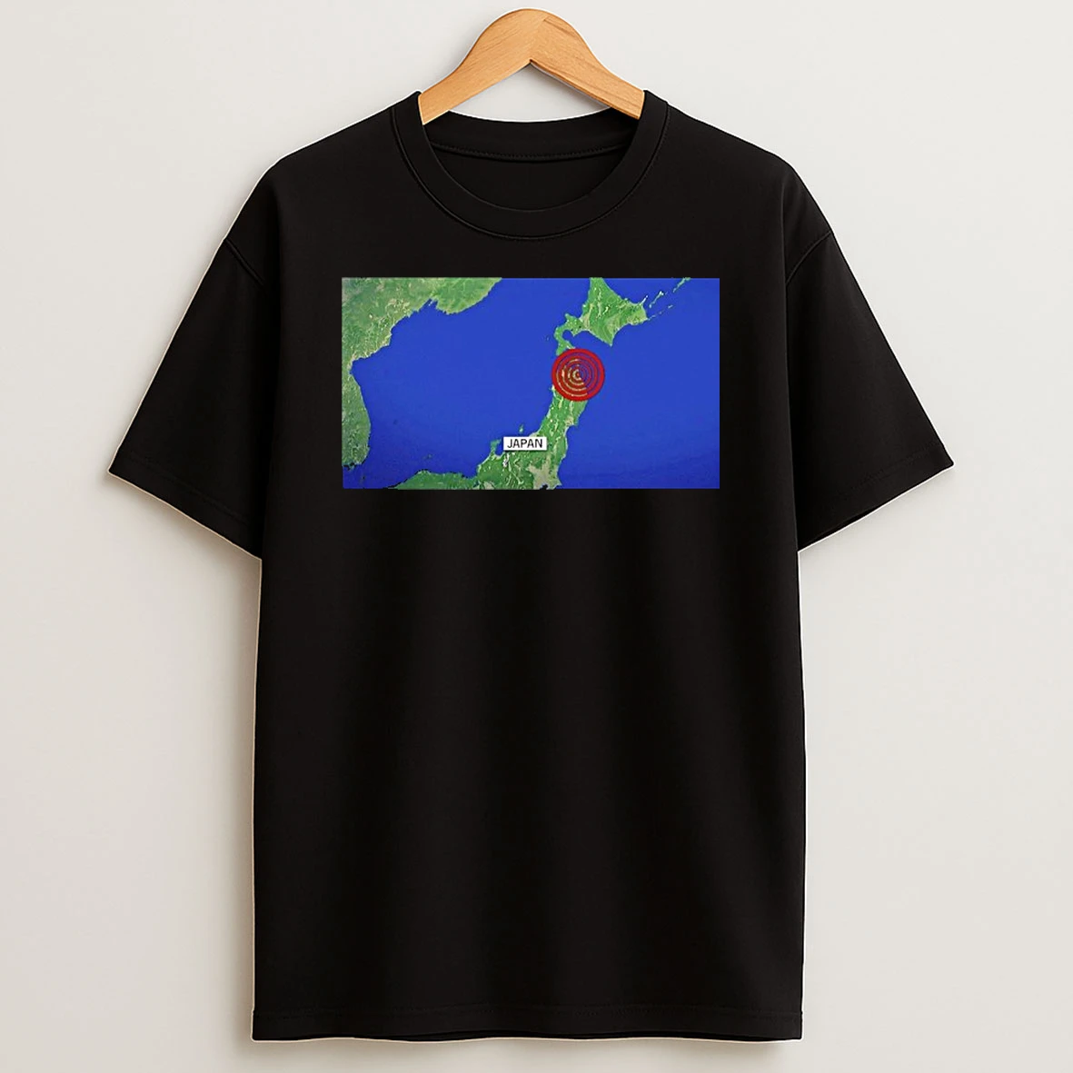 Major Japan Earthquake Triggers Tsunami Warning T Shirt