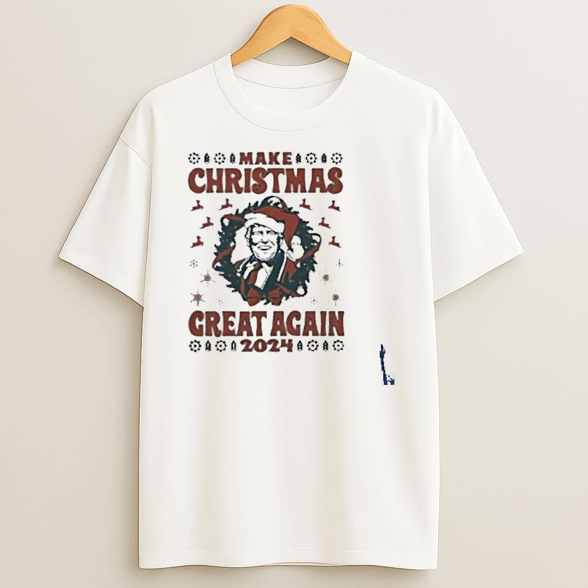 Make Christmas Great Again 2024 Ugly T Shirt