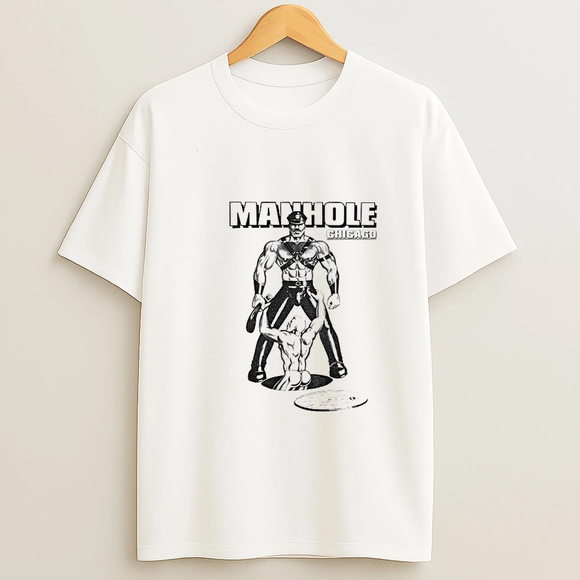 Manhole Chicago Tom Of Finland Style Lgbt T Shirt
