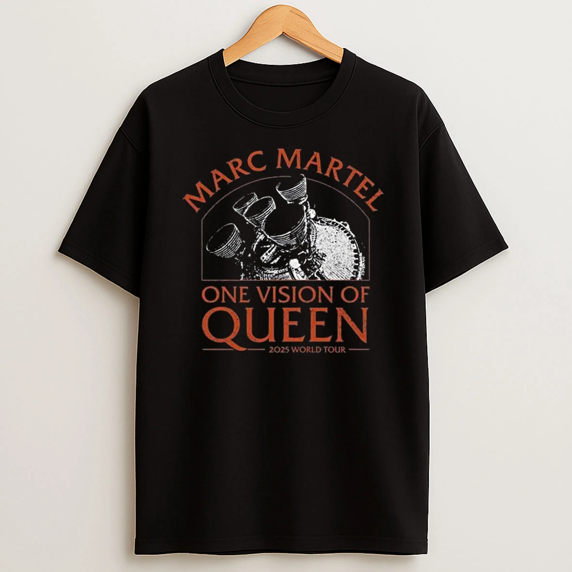 Marc Martel One Vision Of Queen 2025 World Tour T Shirt