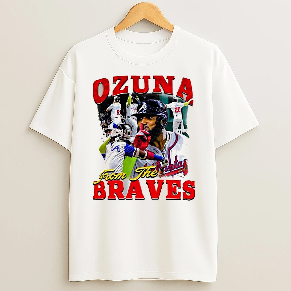 Marcell Ozuna From The Braves T Shirt