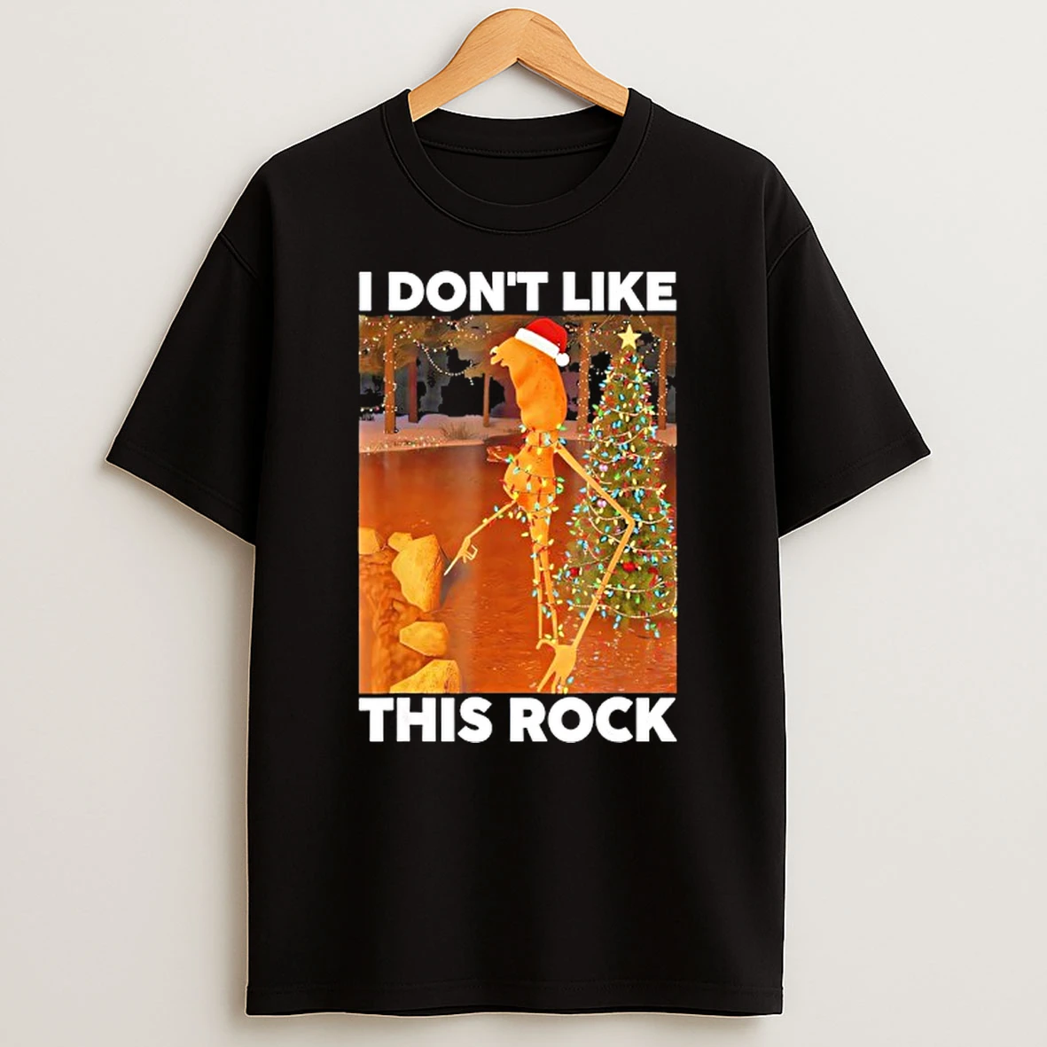 Marcus The Worm I Dont Like This Rock Christmas T Shirt