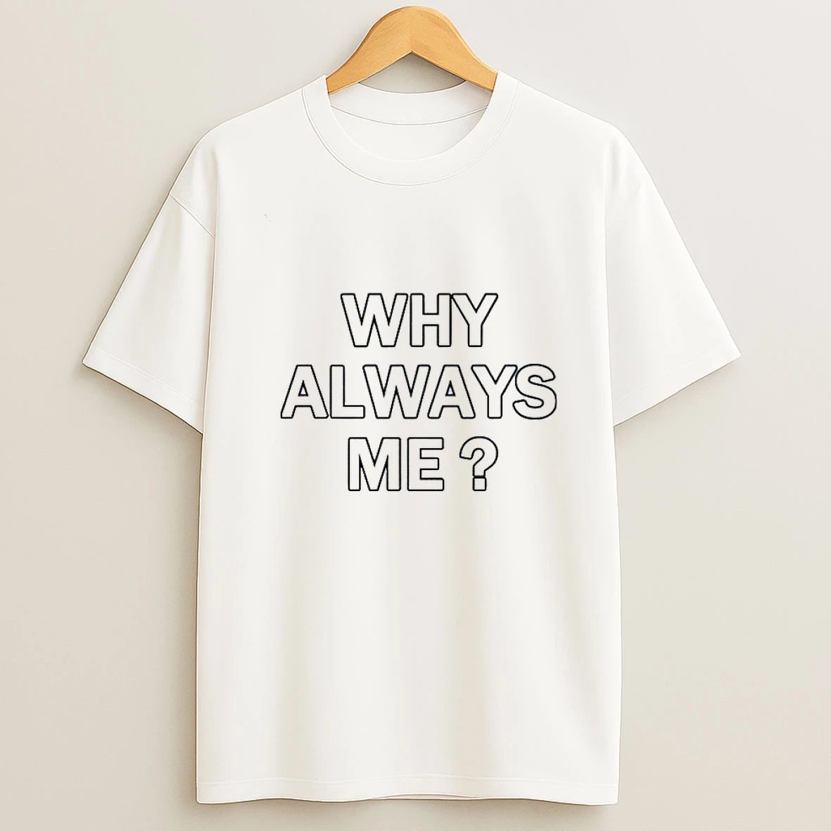 Mario Balotelli Why Always Me Man City T Shirt