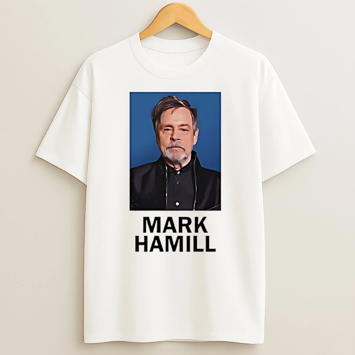 Mark Hamill American Actor And Voice Actor Portrait T Shirt