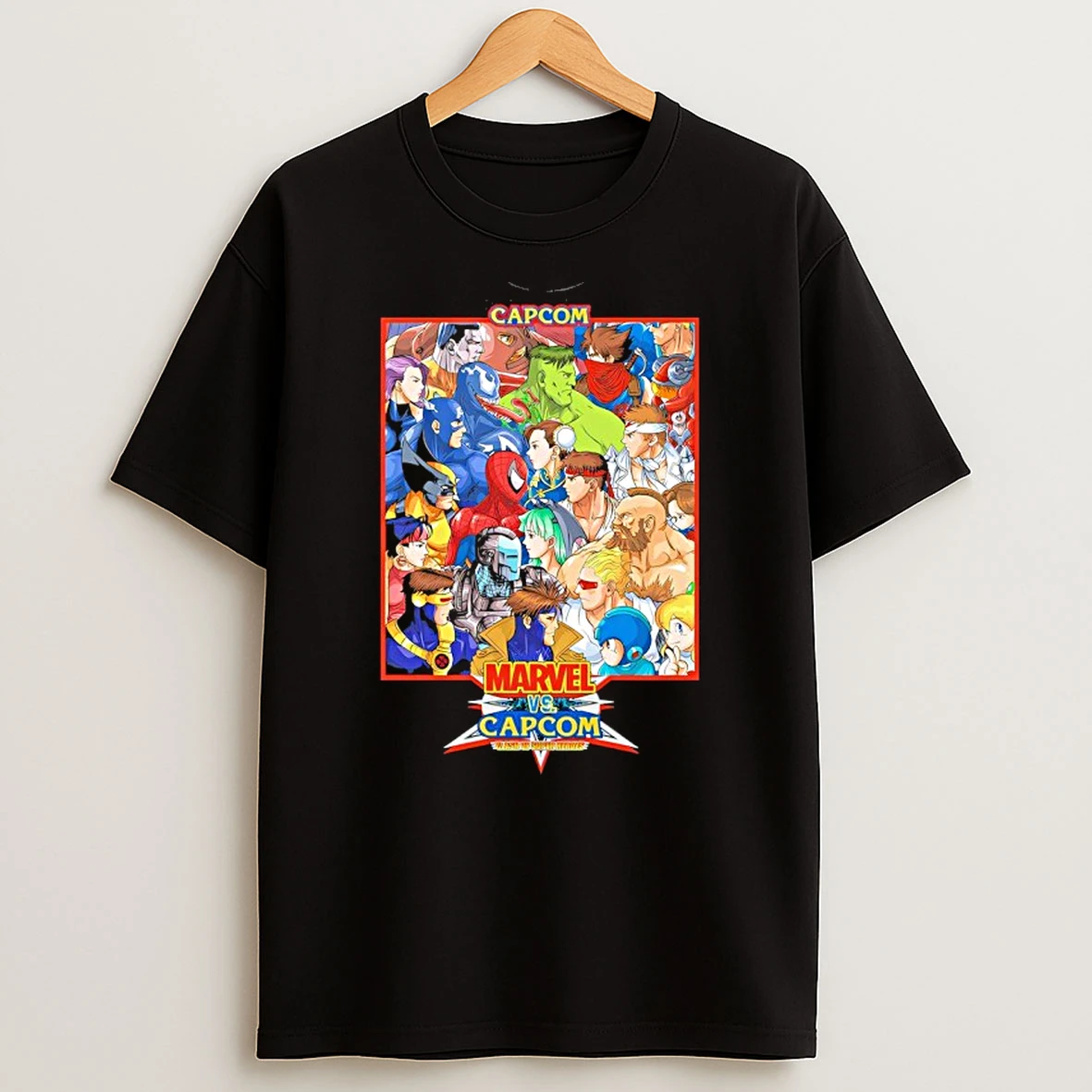Marvel Vs Capcom Clash Of Super Heroes T Shirt