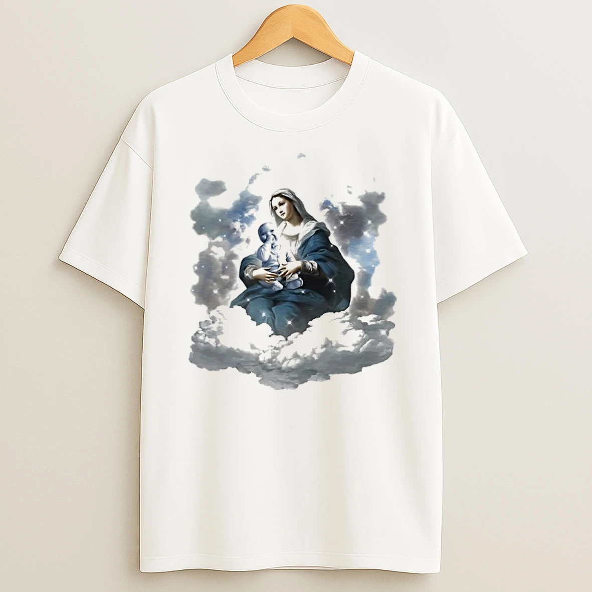 Mary Ai Baby Jesus T Shirt